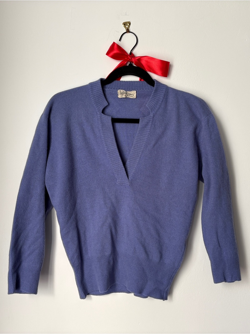 Vtg Dalton Cashmere 100% Pure Imported Fleece Inigo Cardigan Petite Large *flaw
